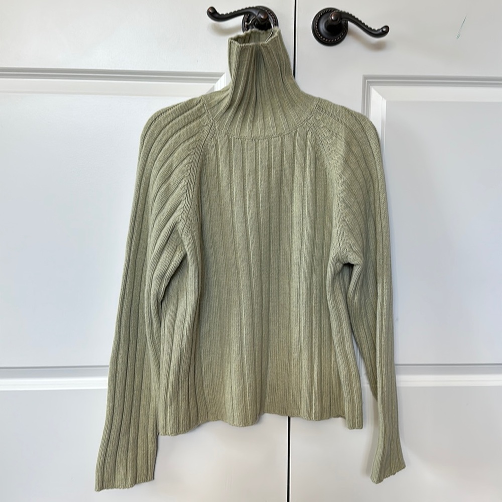 Lands End cashmere turtleneck